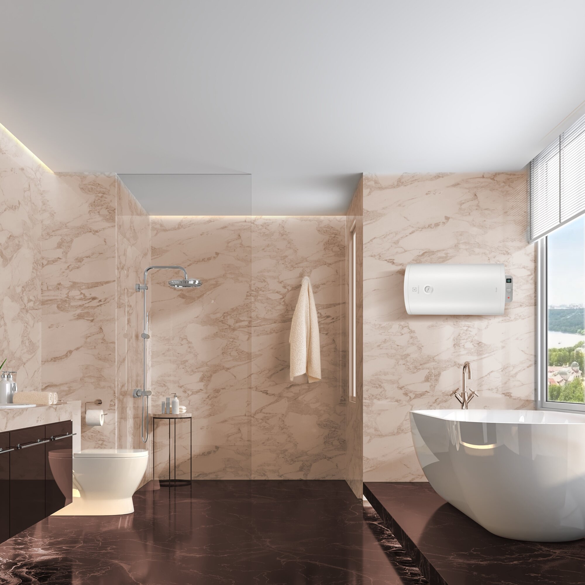 Водонагреватель ELECTROLUX Pride EWH 50, накопительный, 1.5кВт, белый [нс-1237192] - фото №9
