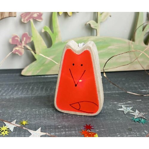 Фонарик-ночничок светодиодный лисичка