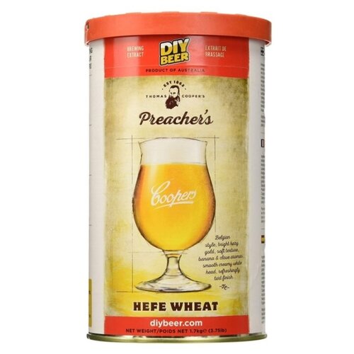 Охмелённый солодовый экстракт «Thomas Coopers Preacher's - Hefe Wheat Beer», 1.7 кг