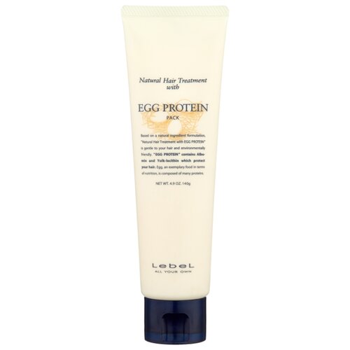 фото Lebel Cosmetics Натуральная серия Питательная маска для волос EGG PROTEIN, 140 г