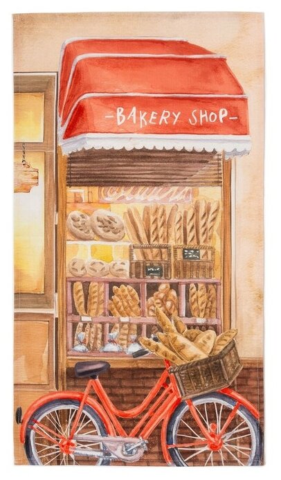 Полотенце Этель Bakery house  плотность ткани 210 г/м²