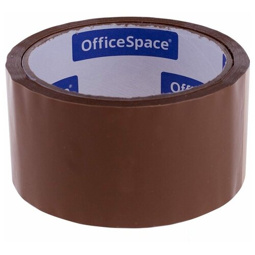 Клейкая лента (скотч) упаковочная OfficeSpace (48мм x 40м, 38мкм, коричневая) (КЛ_4216), 36шт.