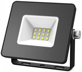 Прожектор светодиодный ДО-10 Вт 850 Лм 6500К IP65 200-240 В черный LED Elementary | код.613100310 | GAUSS (2шт.в упак.)