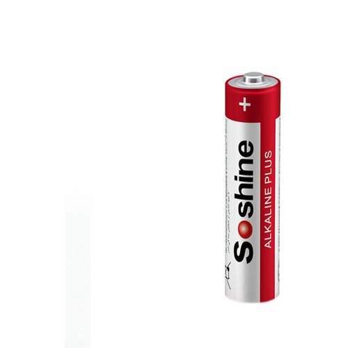 Батарейка Soshine AAA LR03 Alkaline 15v 1шт 38₽