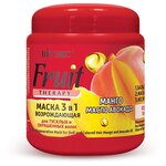 Витэкс Fruit Therapy Маска 3 в 1 возрождающая для тусклых и окрашенных волос Манго, масло авокадо - изображение