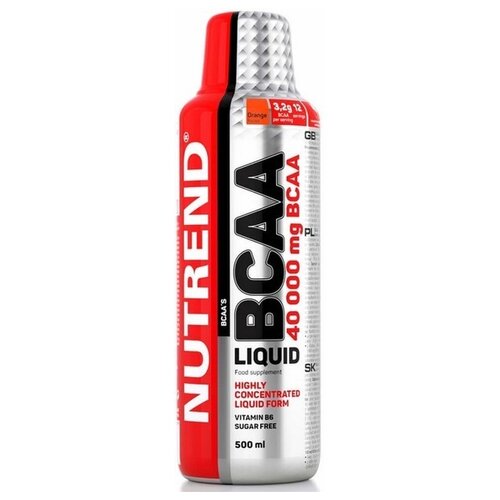 BCAA Nutrend Liquid, апельсин ,500 мл.