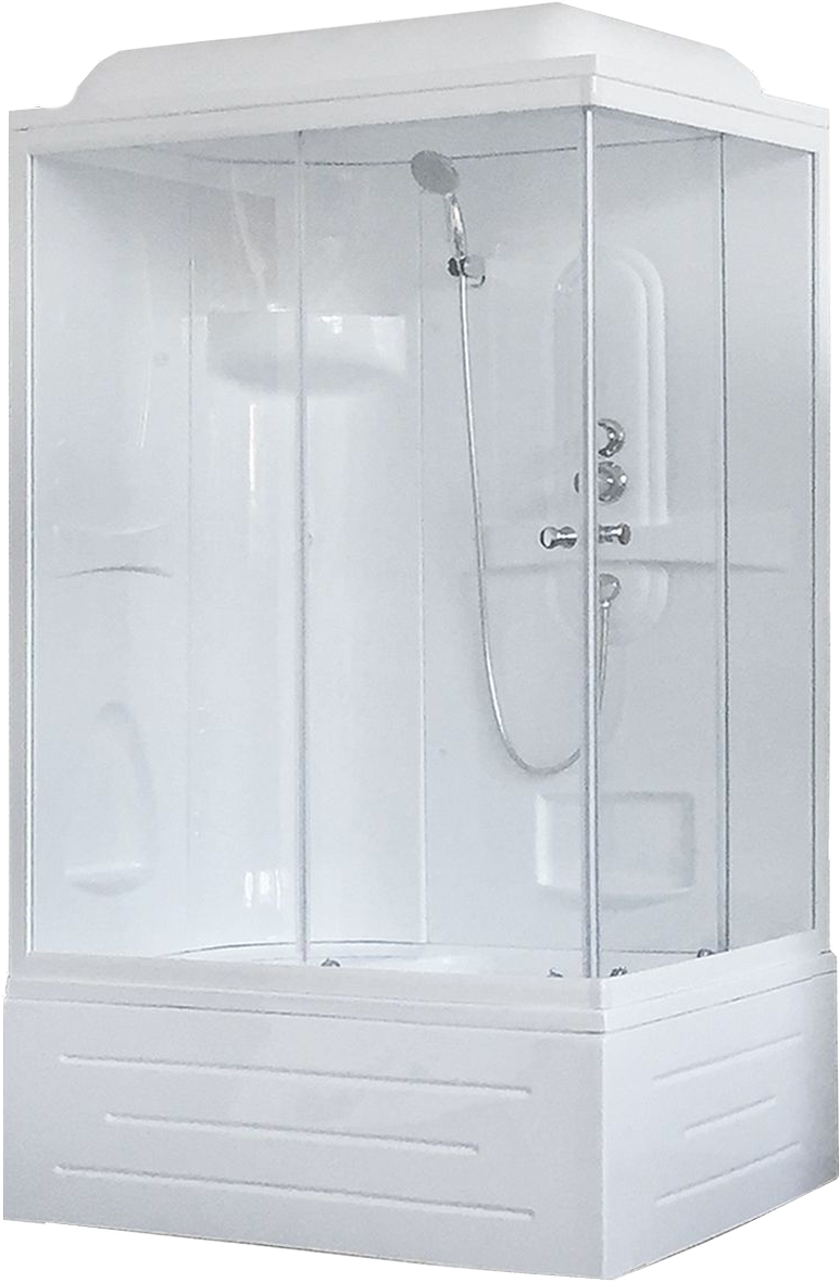 Душевая кабина Royal Bath RB 8120BP1-T (прозрачное) левая