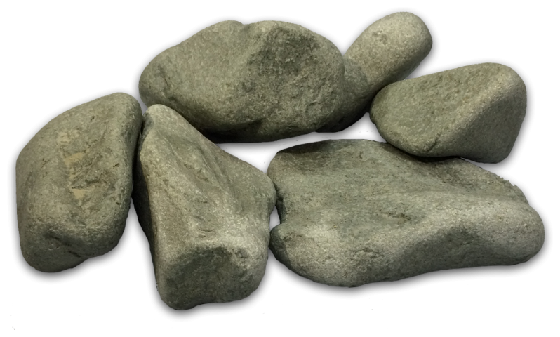 Камень для бани "Порфирит" обвалованный, коробка 20кг 2496151 - фотография № 1