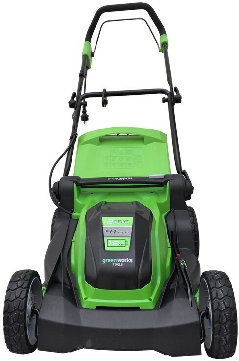 Электрическая газонокосилка Greenworks GLM1241 1200 Вт 41