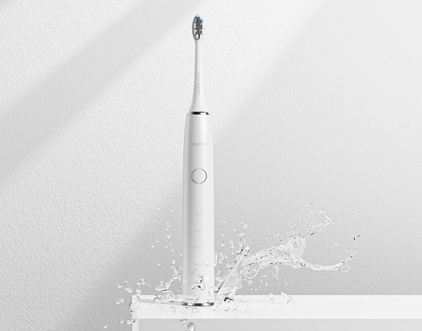 Умная зубная щетка realme M1 Sonic Electric Toothbrush RMH2012 белая - фото №3