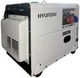 Дизельный генератор HYUNDAI DHY-8500 SE-T,  (7200 Вт)