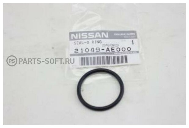 Кольцо уплотнительное NISSAN MURANO (Z50), PATHFINDER (R51), QASHQAI (J10) NISSAN 21049AE000 | цена за 1 шт