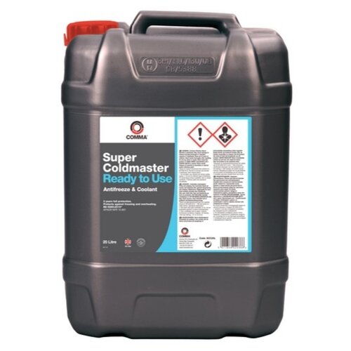 COMMA SUPER COLDMASTER-COOLANT (20L)_антифриз! синий, готовый к использованию BS 6580-2010