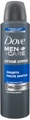 Антиперспирант спрей Dove Men + Care Защита после бритья, 150 мл