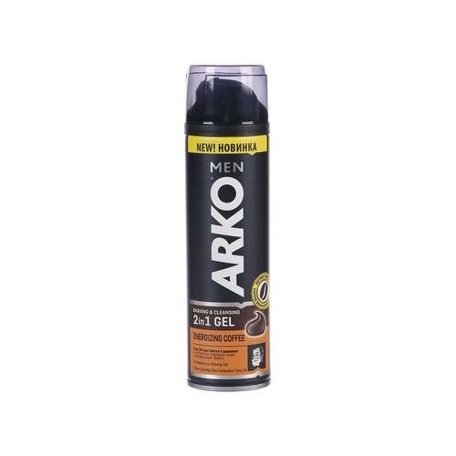 Гель для бритья и умывания Arko Men Coffee, 200 мл, ARKO