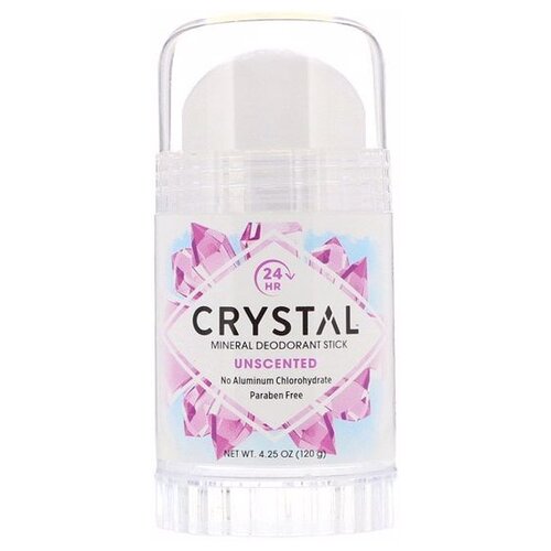 Crystal Дезодорант Unscented (stick), кристалл (минерал), 120 мл, 120 г