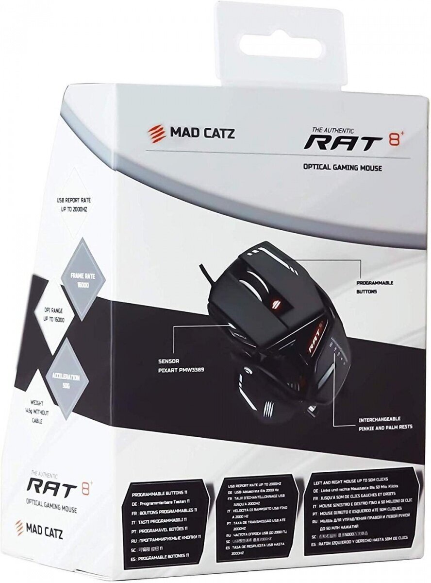 Игровая мышь Mad Catz RAT 8+