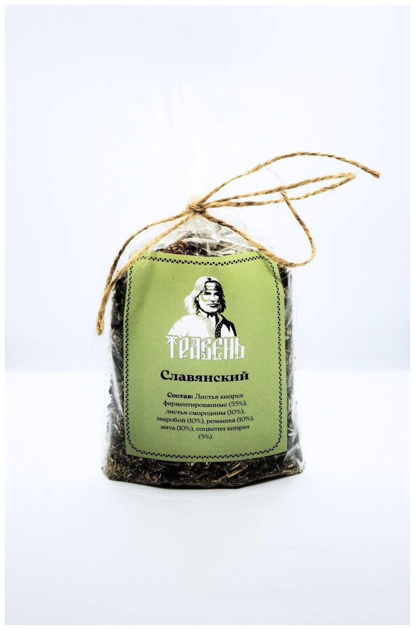 Чай травень - Славянский - Иван-чай гранулированный с листьями смородины, зверобоем, ромашкой, мятой