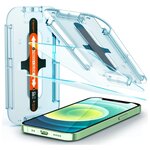 Защитное стекло Spigen EZ FIT GLAS.tR SLIM для iPhone 12 Mini - изображение