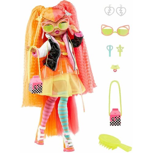 LOL Surprise OMG Fierce Neonlicious Fashion Doll Новинка ЛОЛ Сюрприз ОМГ Фирс Неон L.O.L. lol surprise омг спорт 53 болельщица cheer diva