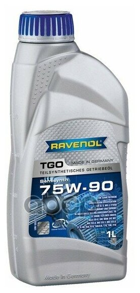 Трансмиссионное Масло Tgo 75w-90 Gl-5 ( 1л) (Второй Номер 4014835734418) Ravenol арт. 122210500101999