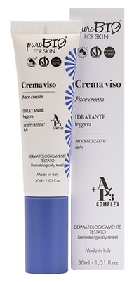 PuroBIO Face Cream Moisturizing light Крем для лица легкий увлажняющий, 30 мл