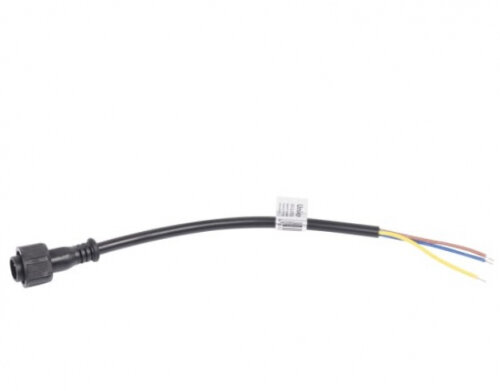 Провод для подключения прожекторов линейных Uniel UCX-LL2/L52-0.25M/M7 220V BLACK 220V серии L52, L53. Разъем "папа". TM