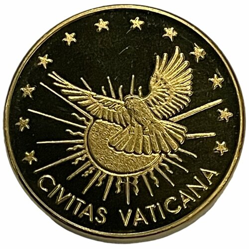Ватикан 50 евроцентов 2012 г. (Карта Европы) Specimen (Проба)
