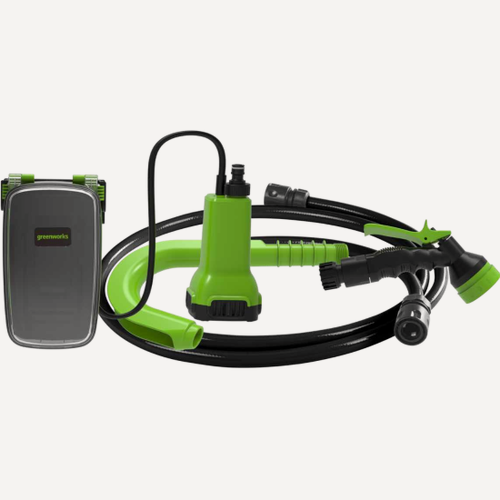 Изображение товара Насос Greenworks аккумуляторный для полива из бочки 3401007 24V без АКБ и ЗУ
