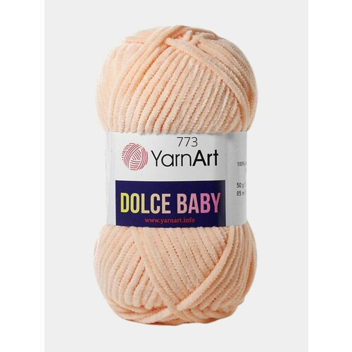 Пряжа YarnArt Dolce Baby, Цвет Бежевый меланж