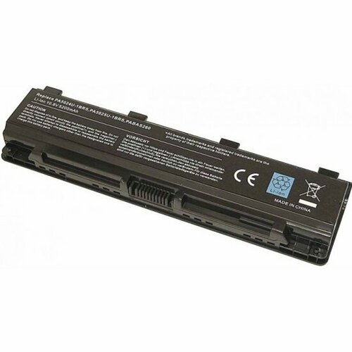 Аккумулятор для ноутбука Amperin для Toshiba Satellite C800 (PA5024U-1BRS) 10.8V 5200mAh OEM черная аккумулятор батарея для ноутбука toshiba satellite c800 pa5024u 1brs 10 8v 5200mah replacement черная