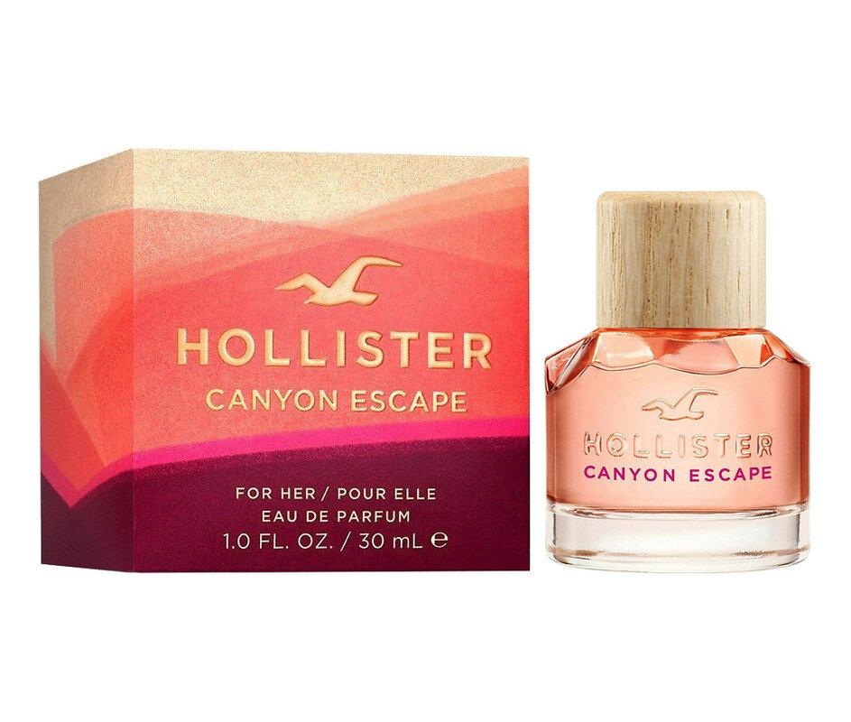 Парфюмерная вода Hollister Canyon Escape Woman 50 мл / Духи Холистер Каньон Эскейп Женский / Побег из каньона
