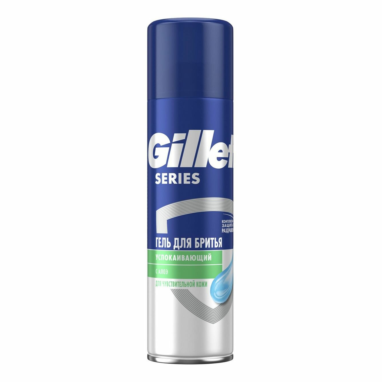 Гель Gillette Series Sensitive алоэ для бритья для чувствительной кожи мужской 200 мл