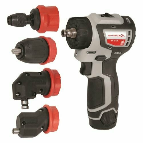 Дрель-шуруповерт Интерскол ДА-1012В 36 2Ач с двумя аккумуляторами 6872279 12501₽