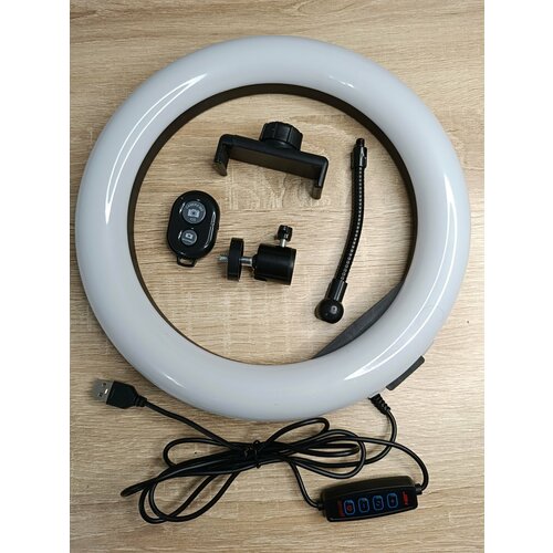 Селфи-кольцо с Bluetooth-пультом, 26см, JBH световое кольцо для селфи
