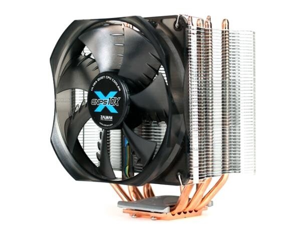 Кулер ZALMAN CNPS10X Performa + {for 775 / 1155 / 1366 / 2011 / AM2 / AM3 / FM1, Speedcontr, 17-36дБ, 900-2000 об / м, Cu+Al, 4пин}