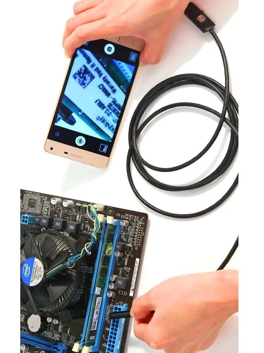 Видеоскопы Видеоэндоскоп для Android и PC 1 метр