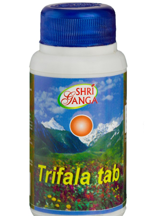 Трифала Шри Ганга - очищение от шлаков и токсинов, Trifala Shri Ganga, 200 таб