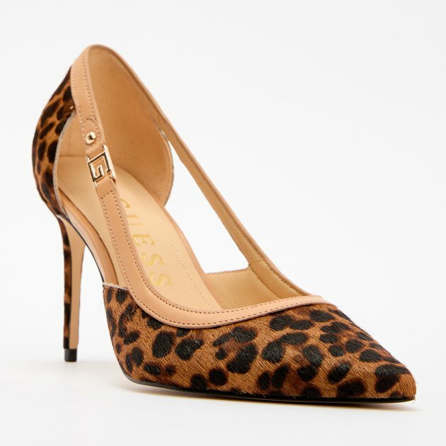 Guess FLTRC3FUR08 леопардовый принт, Размер 38