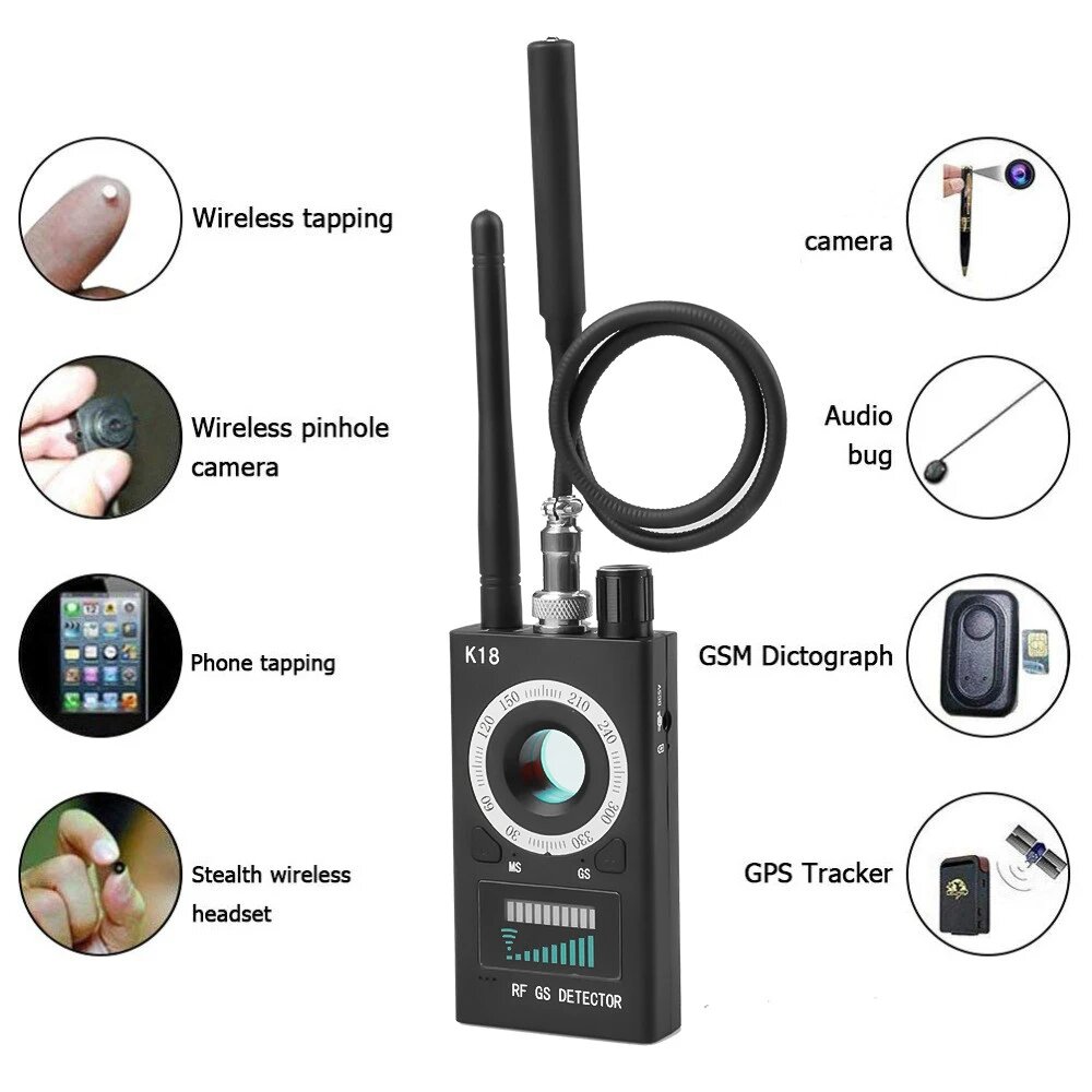 Изображение K18 многофункциональный антидетектор kebidumei, K18 with EU Plug