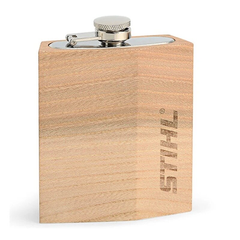 Фляжка плоская STIHL в деревянном футляре 0464-255-0010