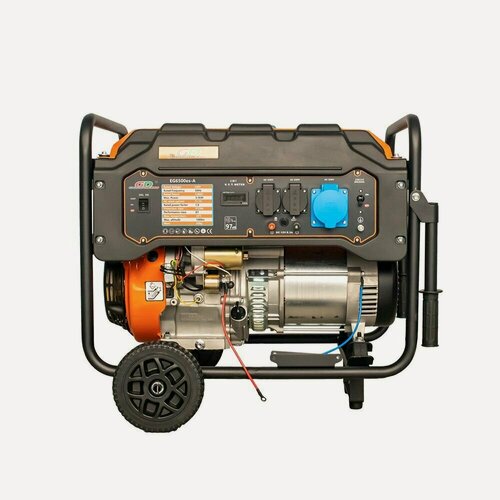 Изображение товара Бензогенератор Grand Decho EG6500es-A, 5.5 кВт, 230В, бак 27 л, 16ч работы при 75%, 3 розетки. электростартер/ручной