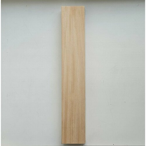 Заготовка для резьбы Липа 500+*80+*45 мм брусок деревянный для творчества и хобби