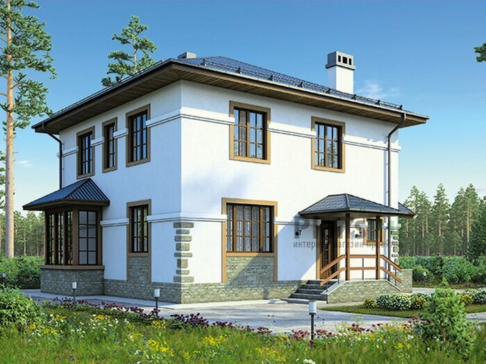 Проект дома Plans-90-19 (154 кв. м, каркас)