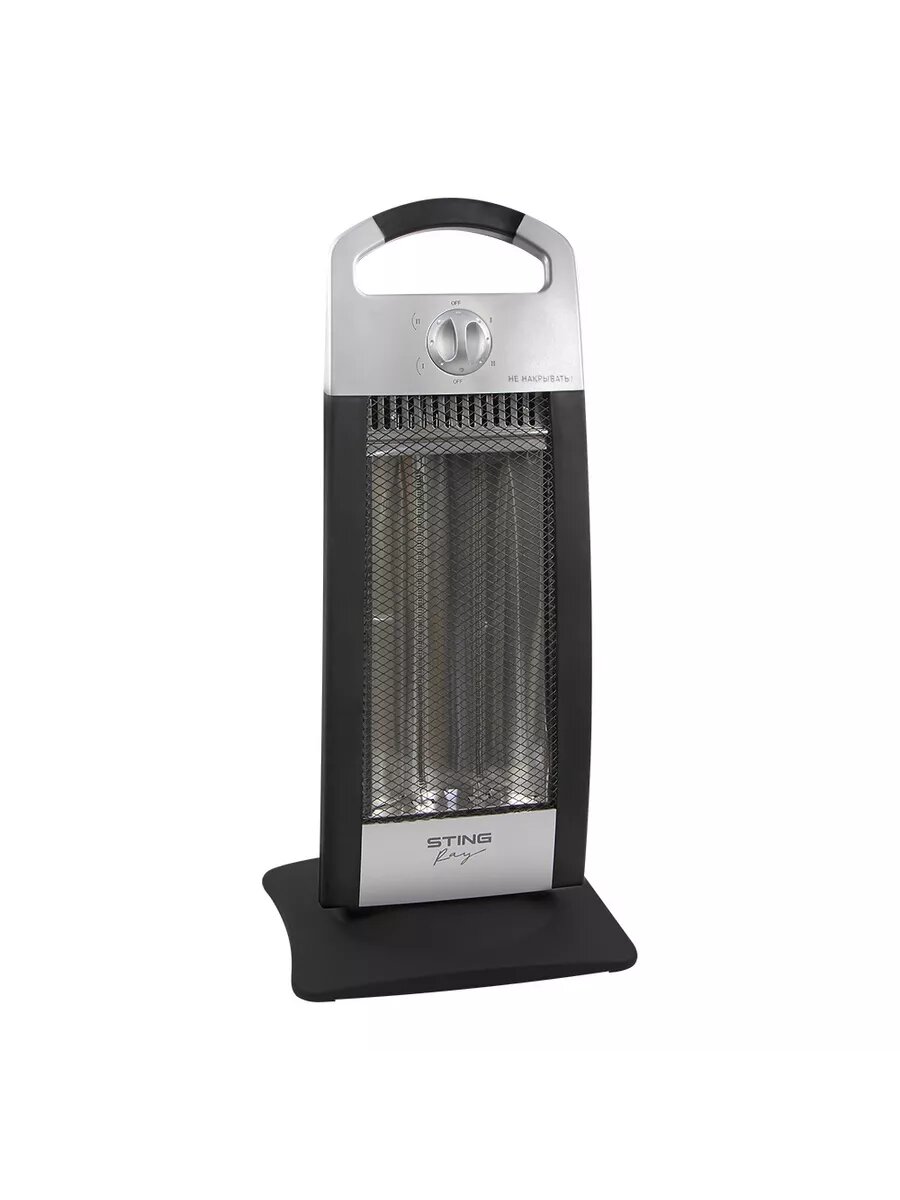 Обогреватель конвектор инфракрасный STINGRAY ST-IH1086A черный/серебро