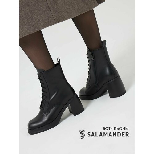 фото Ботильоны salamander, размер 40, черный
