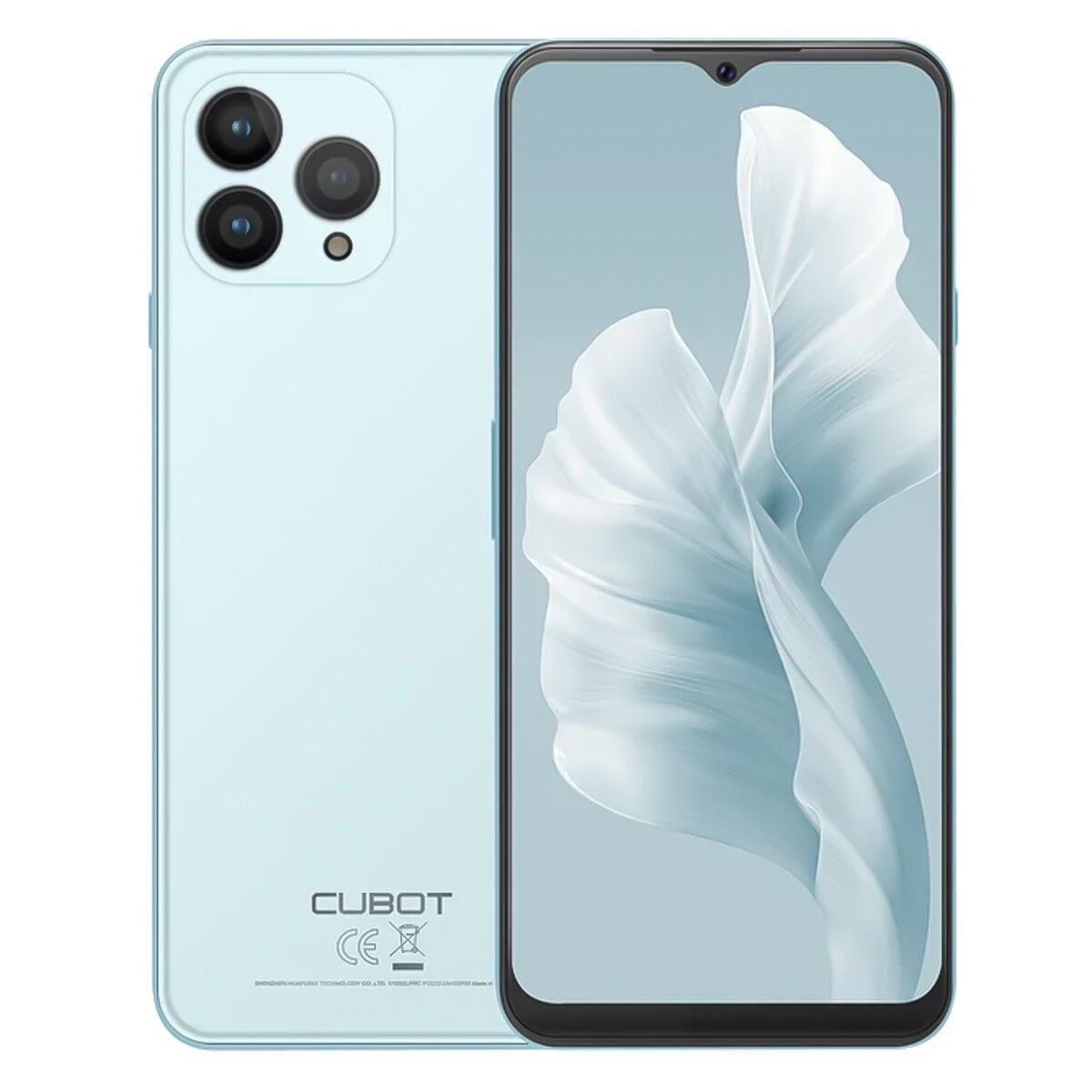 Мобильный телефон Cubot P80, Android 13, 8/256 ГБ, 48 МП, цвета в ассортименте, Lightblue 256GB, 8 ГБ
