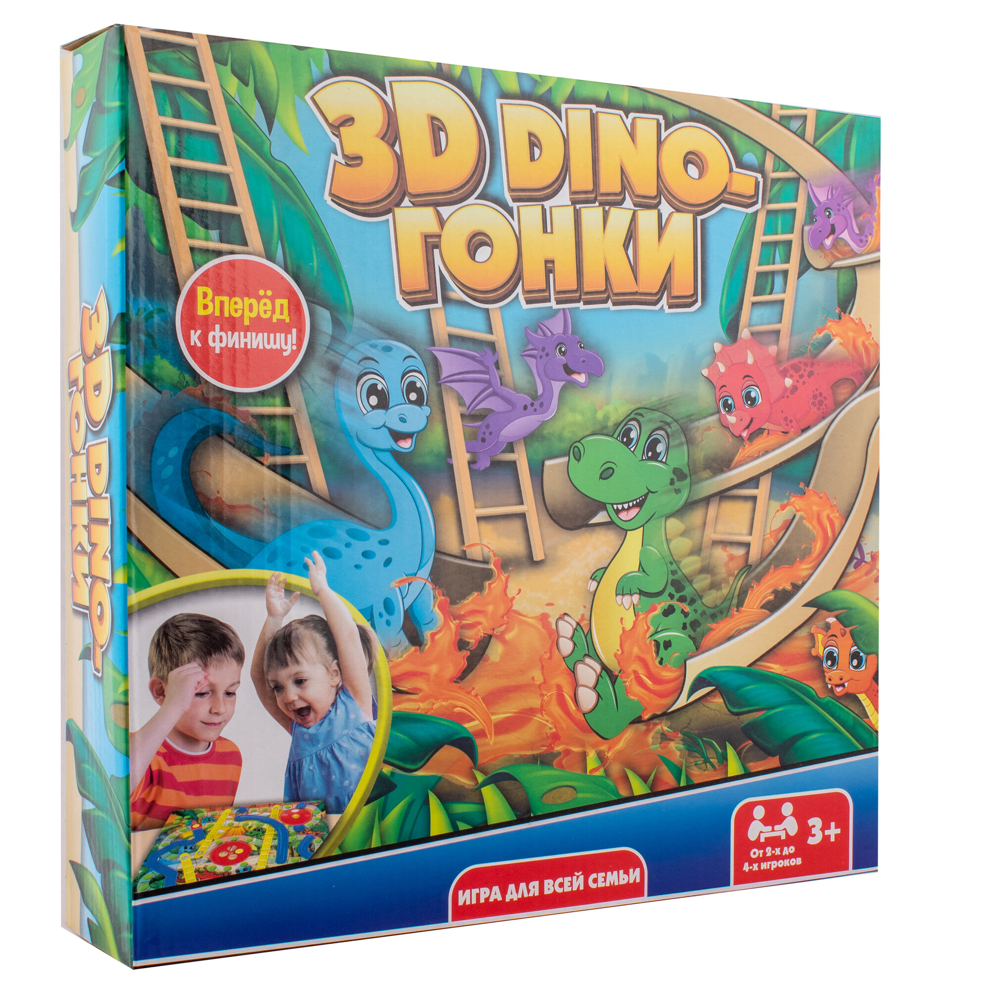 Настольная игра HTI Дино гонки — фото 1