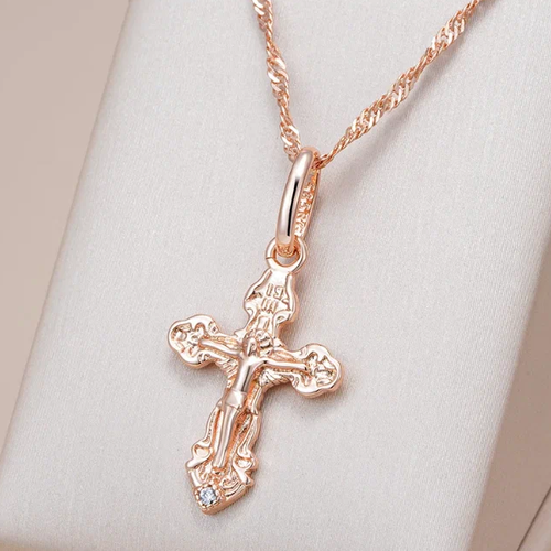 Крестик Babilon золотой 899₽