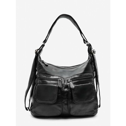 Рюкзак RUNYI, фактура гладкая, синий